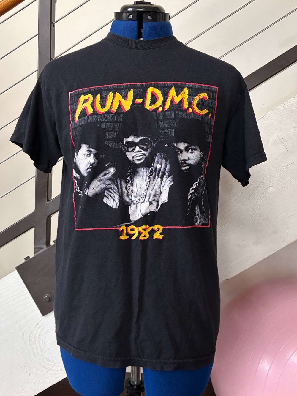 RUN-D.M.C. 1982 Graphic Tee - Black
